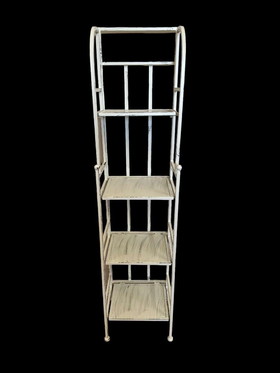 Modern Narrow Rack Antique White