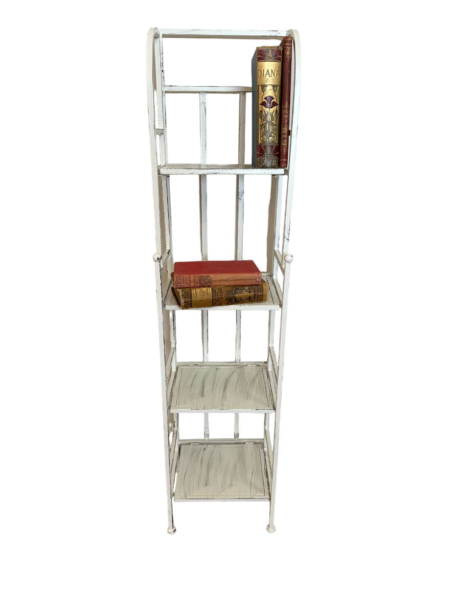 Modern Narrow Rack Antique White