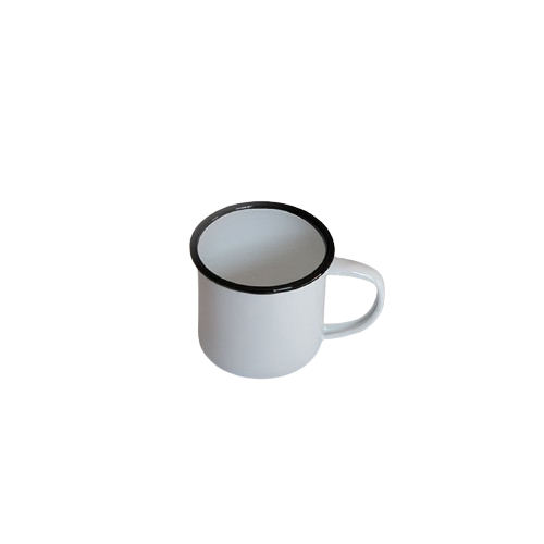 Espresso/Mini Size Enamel Mug - 6cm - Set of 6 Pack