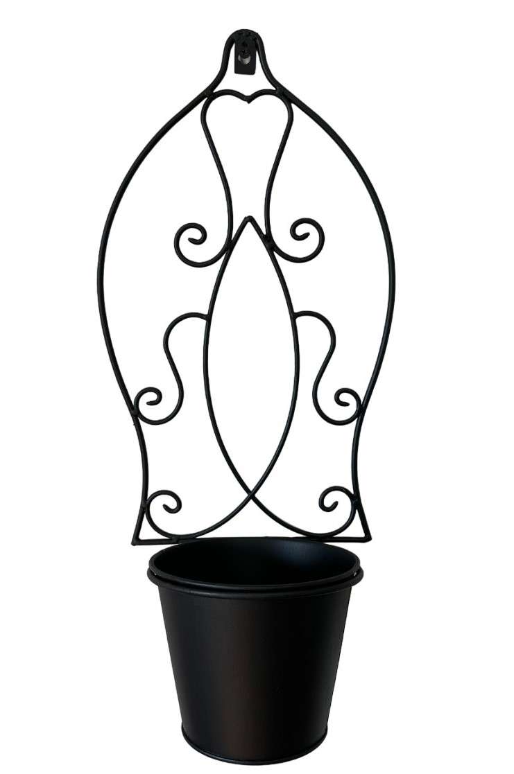 Wall mounted Potholder Black