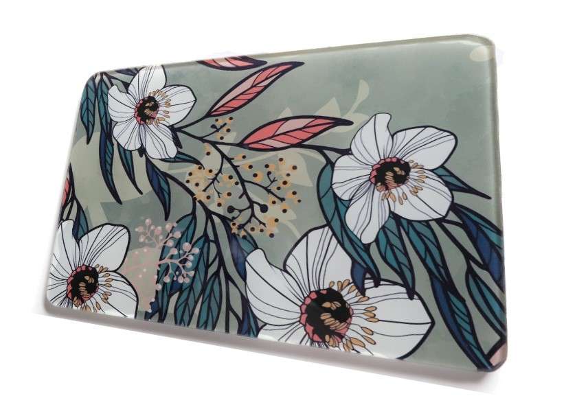 Blossom Glass Cutting Board