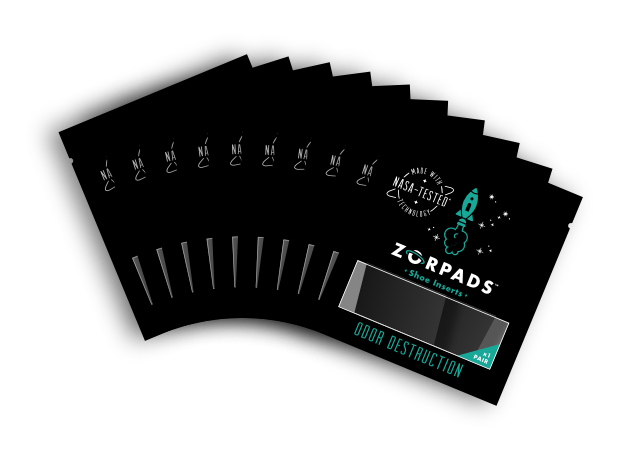 Zorpads - Shoe Odor eliminating insert pads