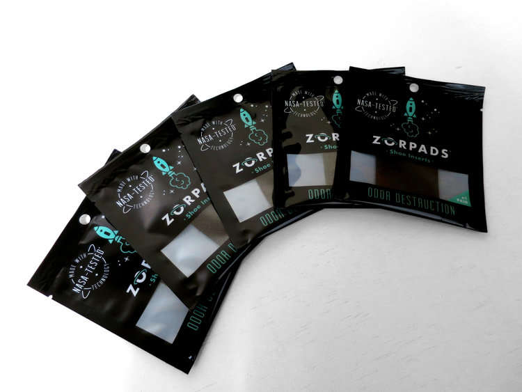 Zorpads - Shoe Odor eliminating insert pads