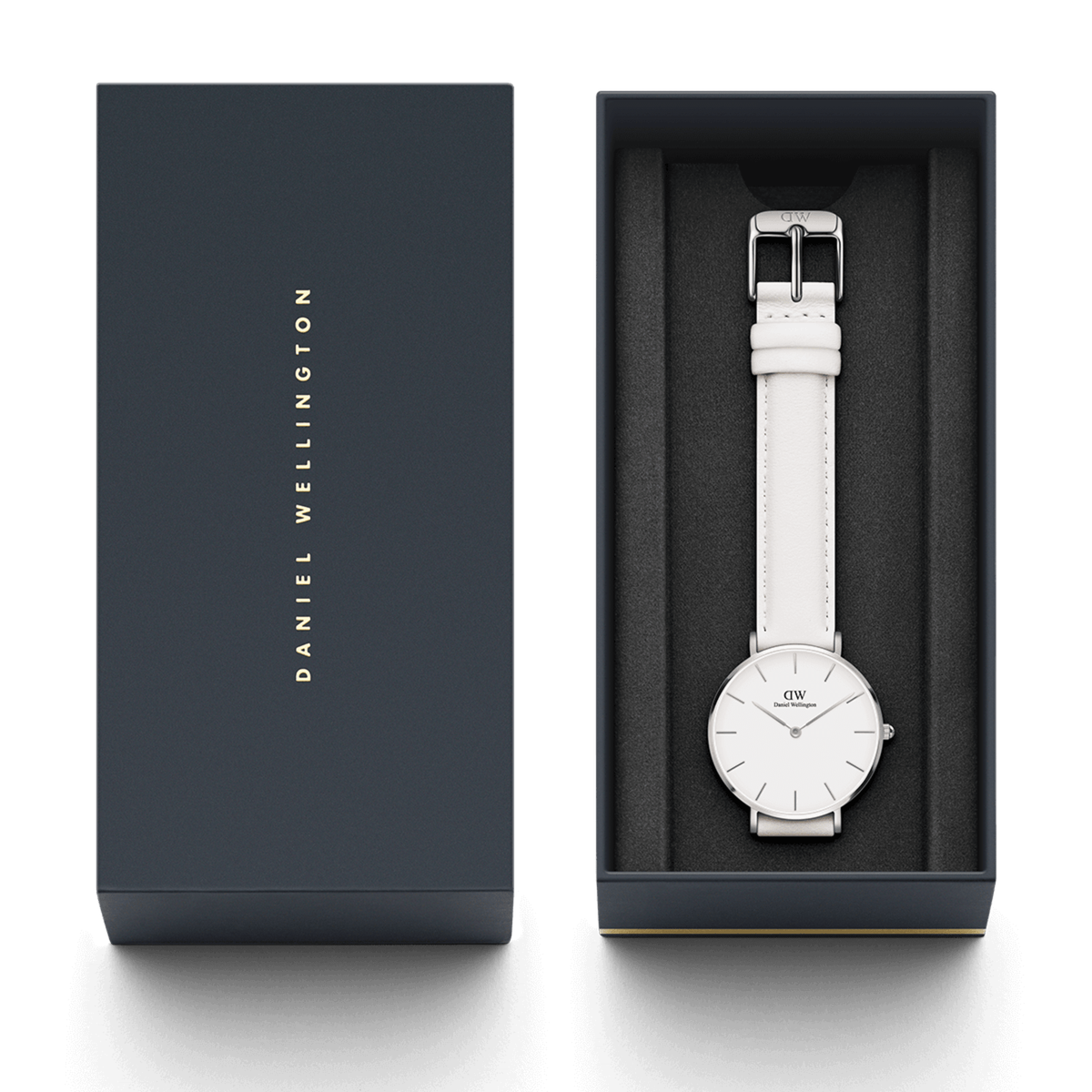 Daniel Wellington Women's Watch - Bondi White Leather (DW00100250)