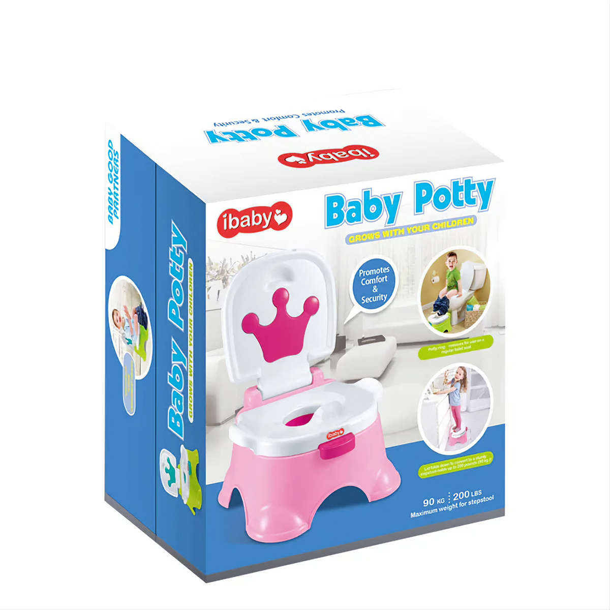 3 in 1 Baby Potty Baby Stepstool and Baby Seat Converter