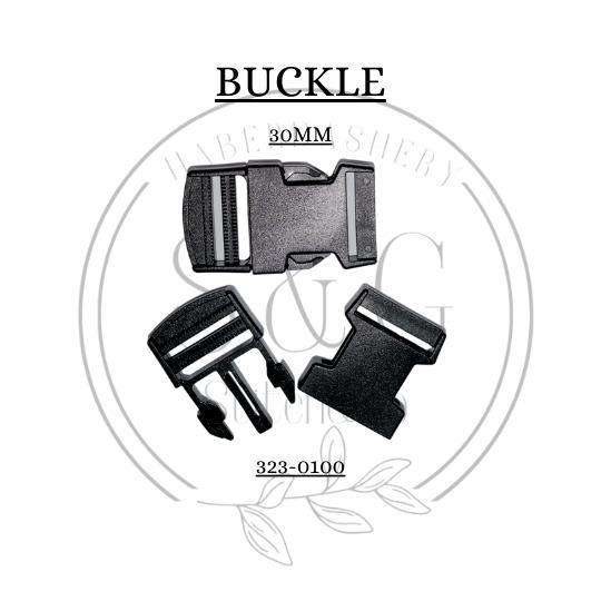 Quick Release Black Buckles (Pack of 10)