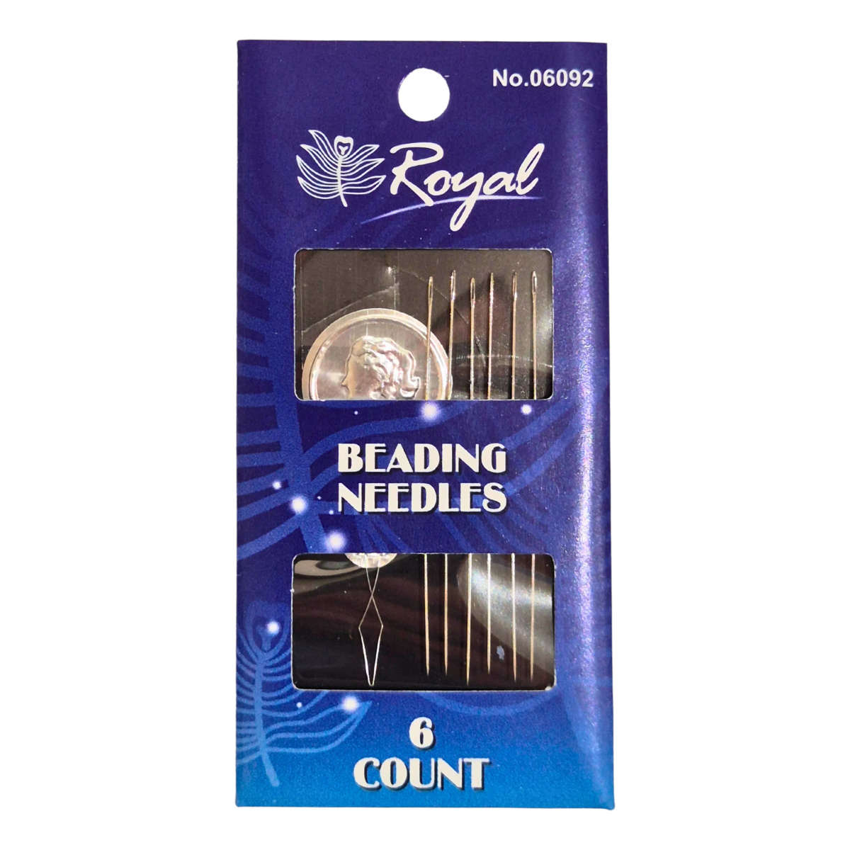 Royal Beading Hand Needles - 6 Needles