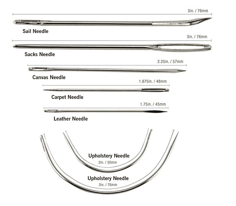 Hand Sewing 7 Needle Wepair Kit