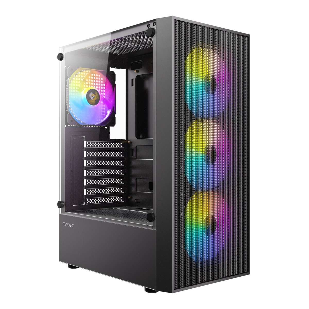 Antec AX27 RGB ELITE ATX Gaming Chassis - Black