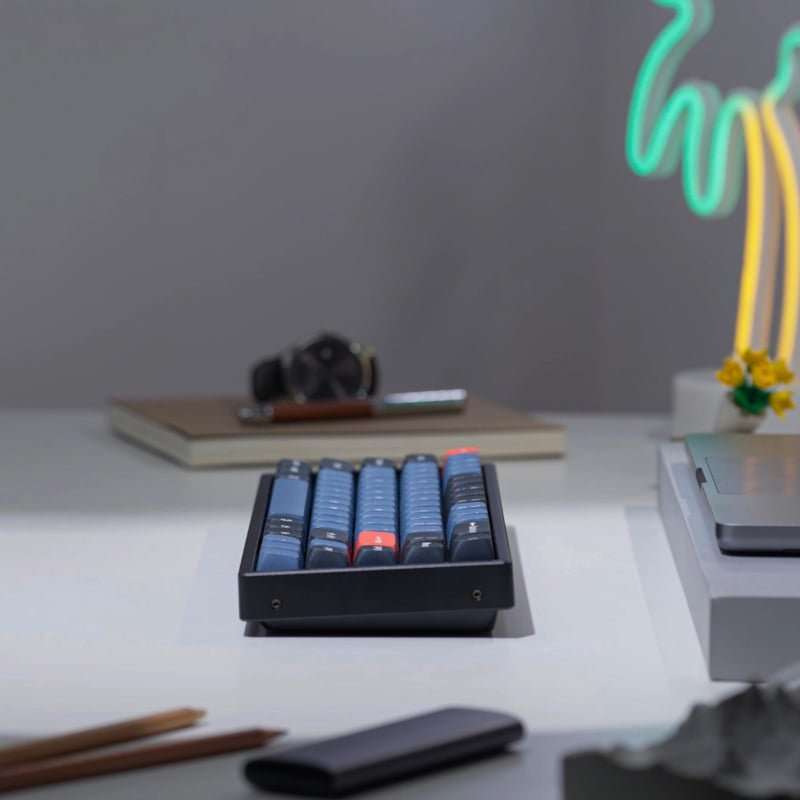 Keychron K6 Pro 65% Red G Pro Switches RGB Wireless Keyboard - Black