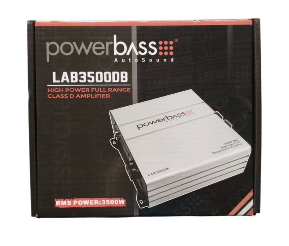 Amplifiers & Equalizers - PowerBass LAB-3500 Monoblock 3500W RMS was ...