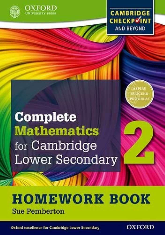 Difference Cambridge Math 2 Education & Teaching - COMPLETE MATHS FOR CAMBRIDGE SECONDARY 2 ...