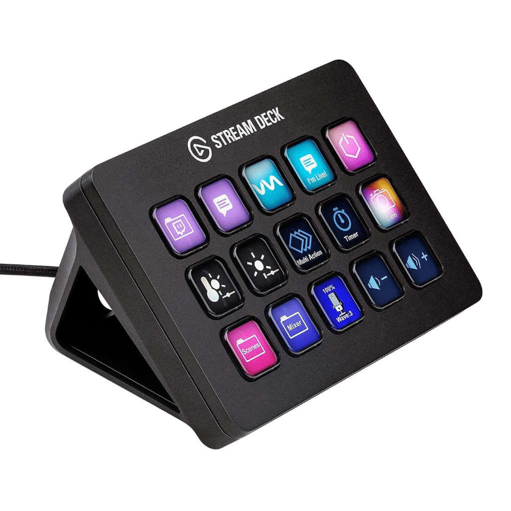 TV Boxes & Digital Media Players - Elgato Stream Deck MK2 - Black