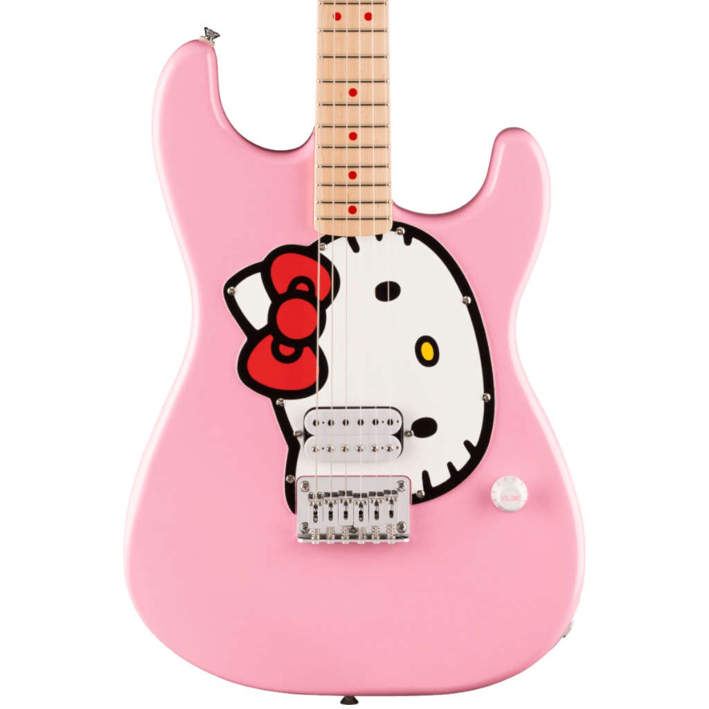 Electric - Squier x Hello Kitty Stratocaster Electric Guitar
