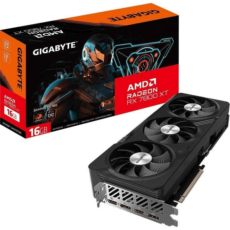 Graphics & Video Cards - Gigabyte Radeon RX 7800 XT Gaming OC 16G