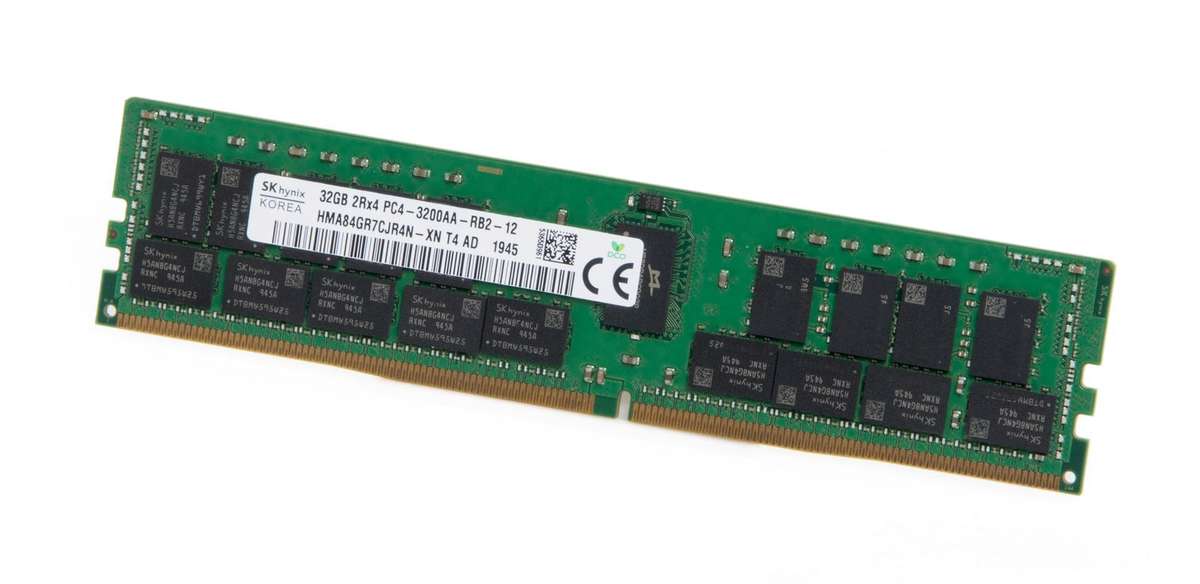 Memory (RAM) - SK Hynix 32GB 2Rx4 PC4-2666V-RB2-12 DDR4 ECC