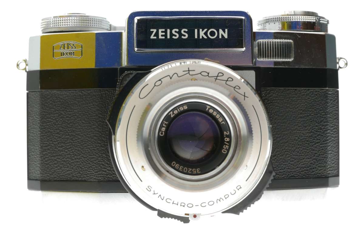 CONTAFLEX ZEISS IKON 35mm 判2眼カメラ #1036 35mm Point & Shoot - Zeiss Ikon Contaflex Camera Carl Zeiss Tessar