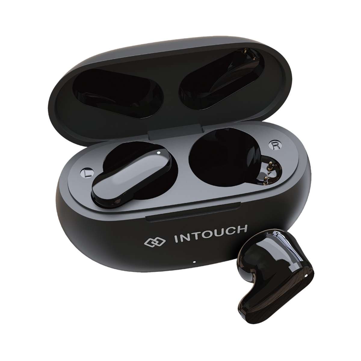 Intouch Earpod Headphones & Earphones - INTOUCH Fusion TWS True Wireless Earbuds Black ...