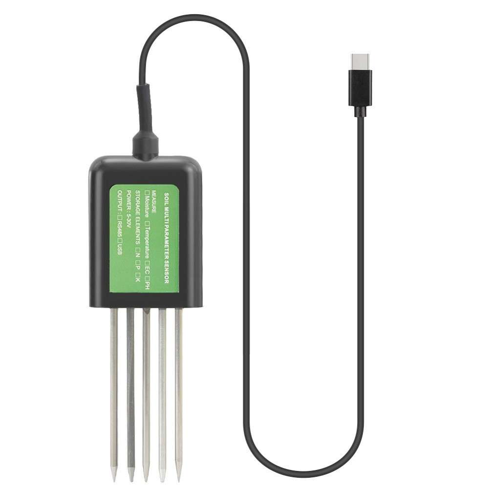 Clamp Meter - 7 In 1 USB Soil Tester For Moisture Conductivity PH ...