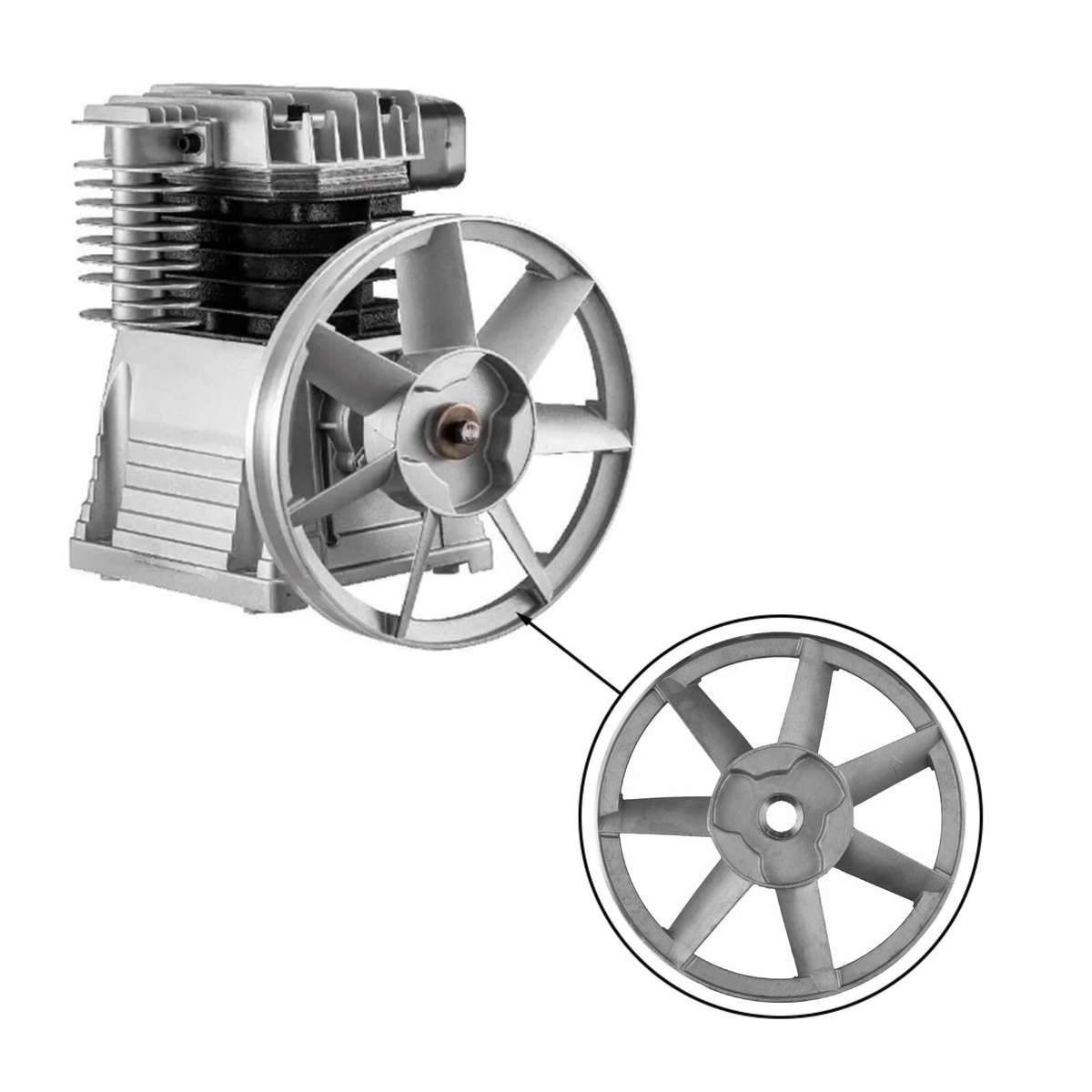 Drills - Air Compressor Belt Machine Head Flywheel Single Groove ...