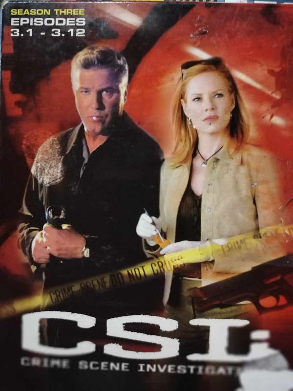 TV Series - CSI Crime Scene Investigation Season Three : DVD Box Set ...