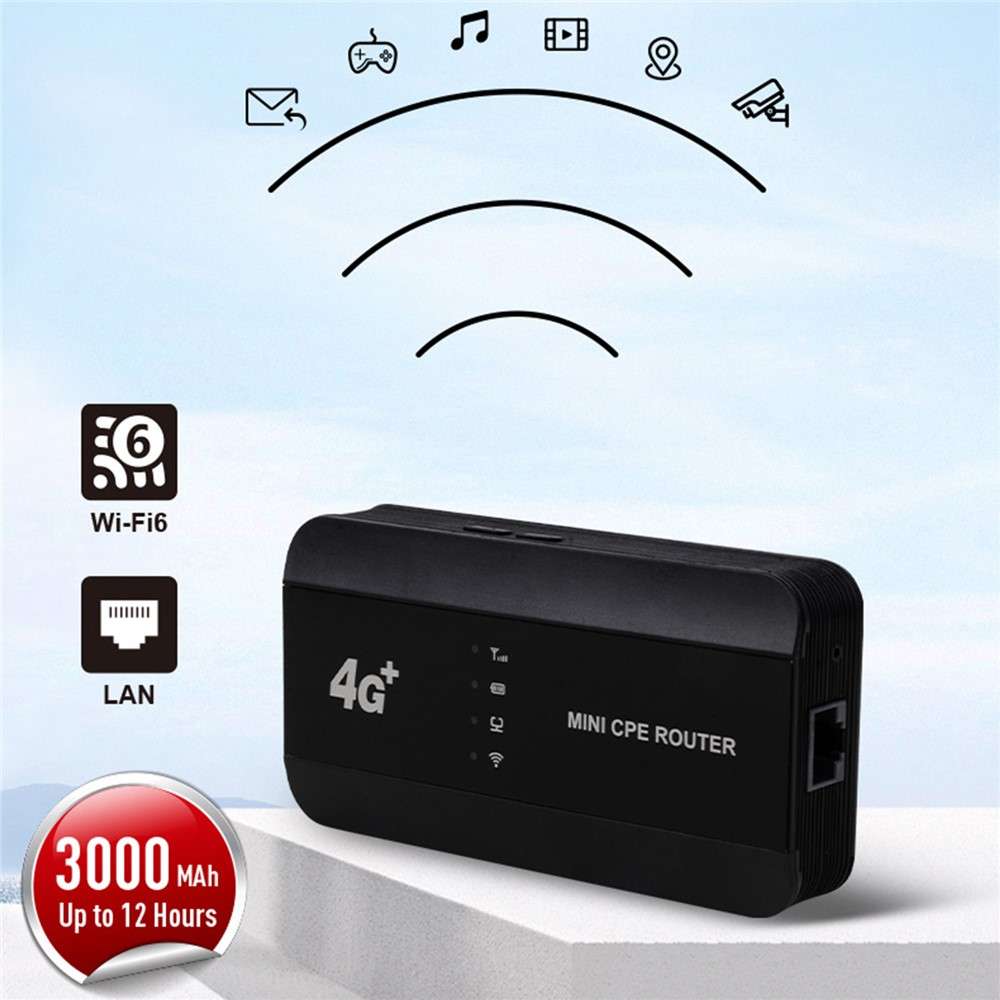 Modems - M10-EW WiFi 6 Portable Wireless Router 150Mbps 4G LTE CPE ...