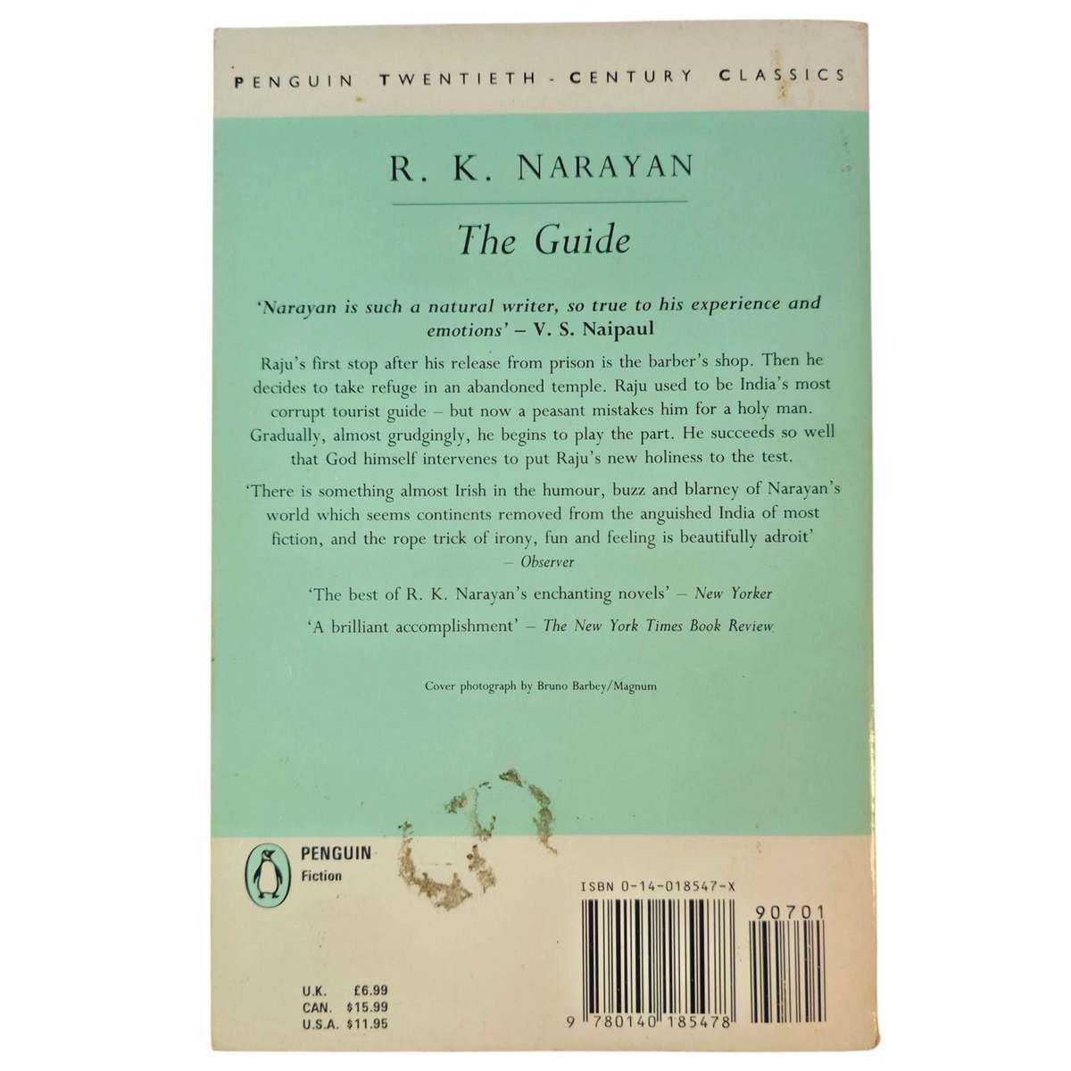 Literary Fiction - The Guide - RK Narayan for sale in South Africa (ID ...