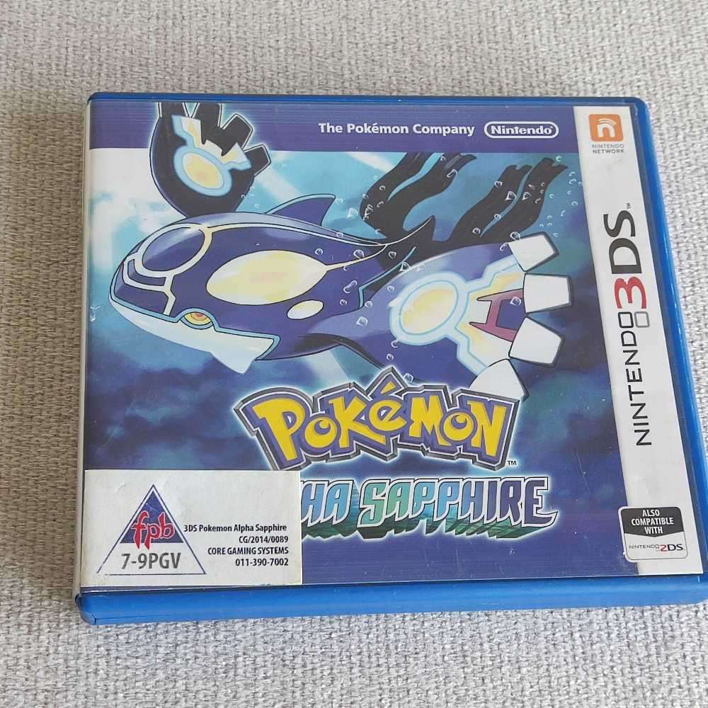 Games Pokémon Alpha Sapphire Nintendo 3ds was listed for 700.00 on 24 Jan at 1401 by cortana
