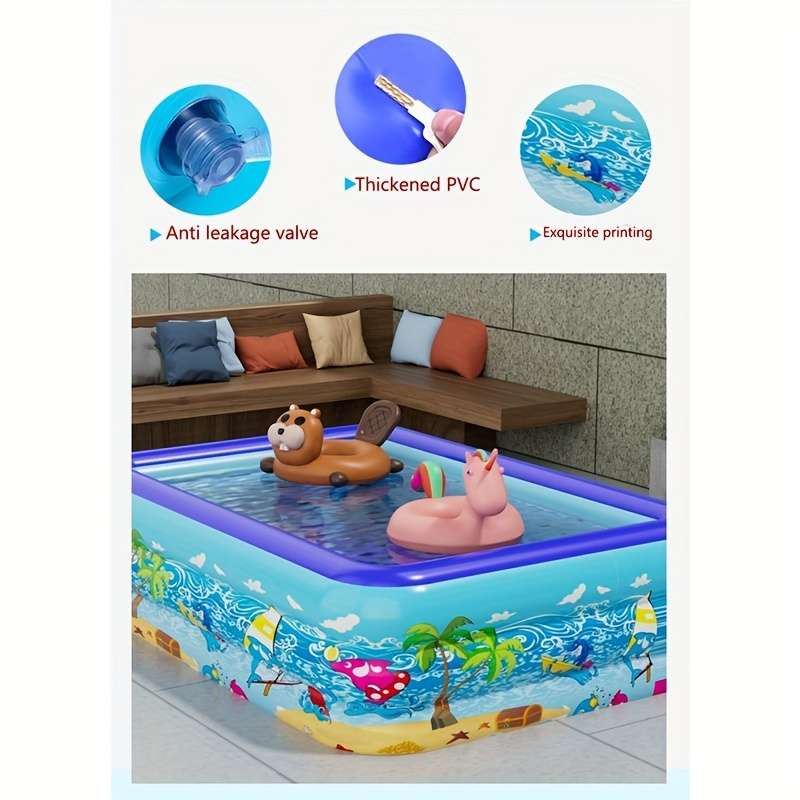 Swimming Pools - Portable Family-sized Durable Sturdy Foldable ...