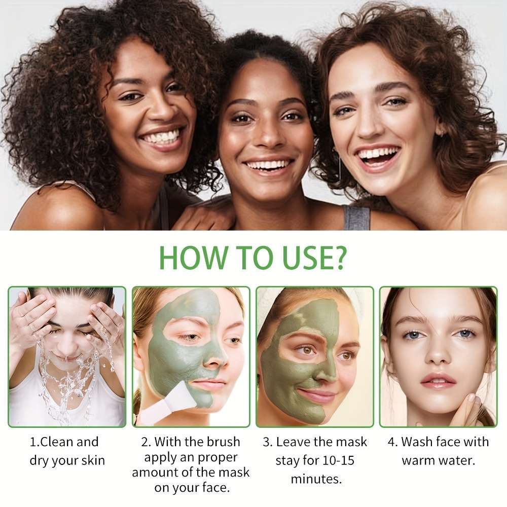 Mask Aitems Face - Facial Mask Items 100Ml 3.38Fl.Oz 4Pcs Clay Mask was listed for ...