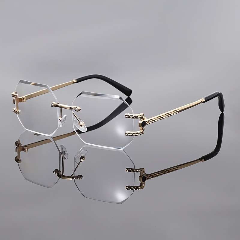 Eyewear - Mens Glasses Color C6 s Transparent White for sale in Outside ...