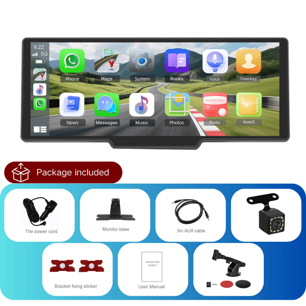 Dash Cameras - Dash Cam Rearview Camera Carplay Android Auto Smart ...