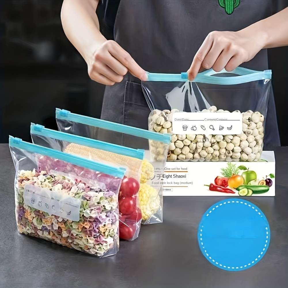 Containers - 15 Leak-Proof Zip-Lock Freezer Bags was sold for 39.00 on ...