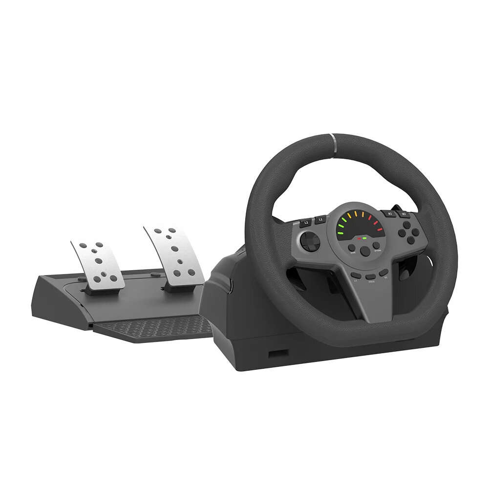 Racing Wheels & Seats - Black - HS-GT001 270 Game Racing Wheel Gaming ...