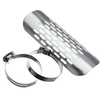 Silencers & Mufflers - Motorcycle Exhaust Muffler Pipe Heat Shield