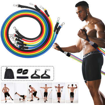 Elastic gym rope exercises best sale