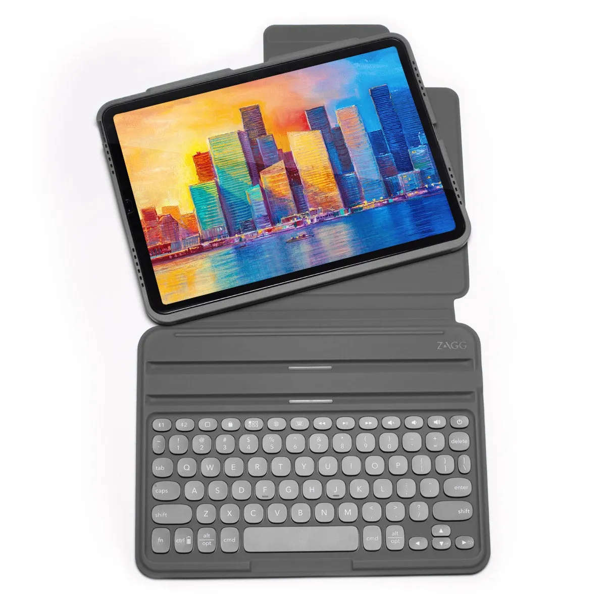 Devices - ZAGG-Keyboard Pro Keys-Apple-iPad 11'' Pro-Charcoal-UK for ...