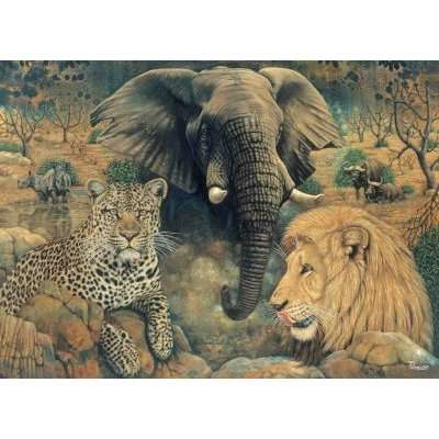 Jigsaw Puzzles - RGS Spirit of Africa Jigsaw Puzzle (1500 Piece) was ...