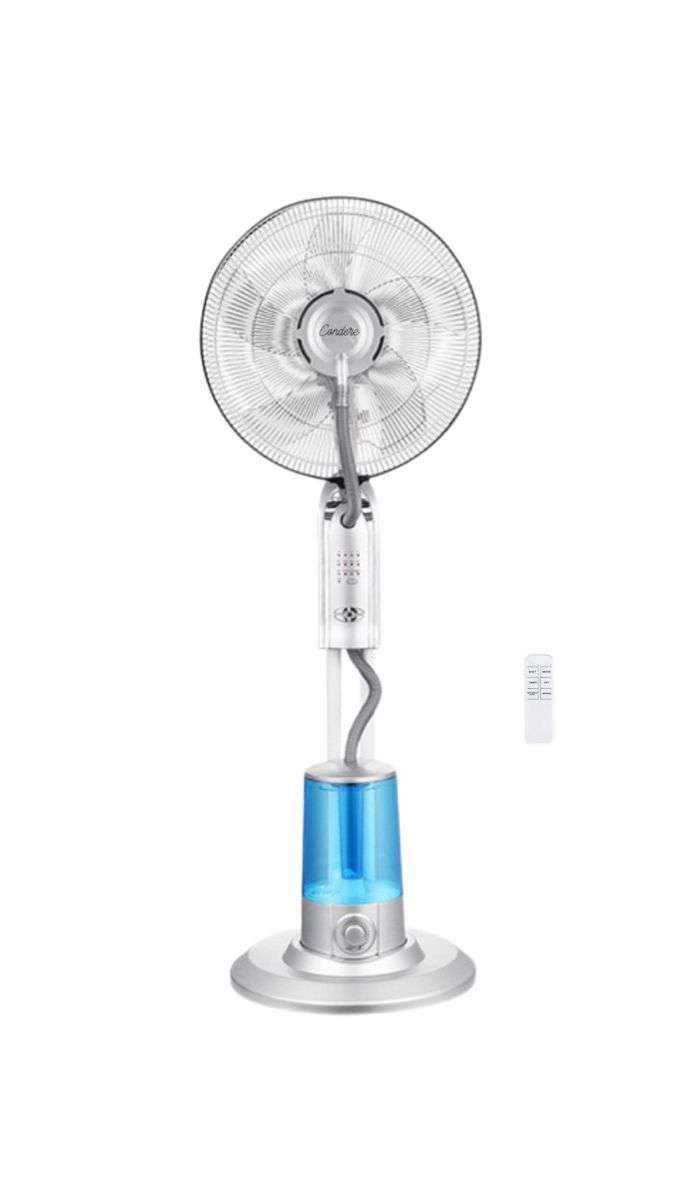 Fans - Condere 16 Inch Remote-Controled Pedestal Mist Fan was sold for ...
