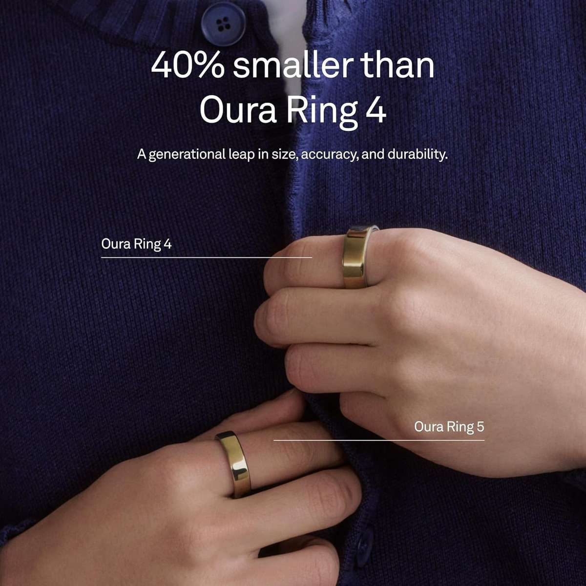 Smallest Ring Rings - Oura Ring 5 | Powerful Health Intelligence In The World's ...
