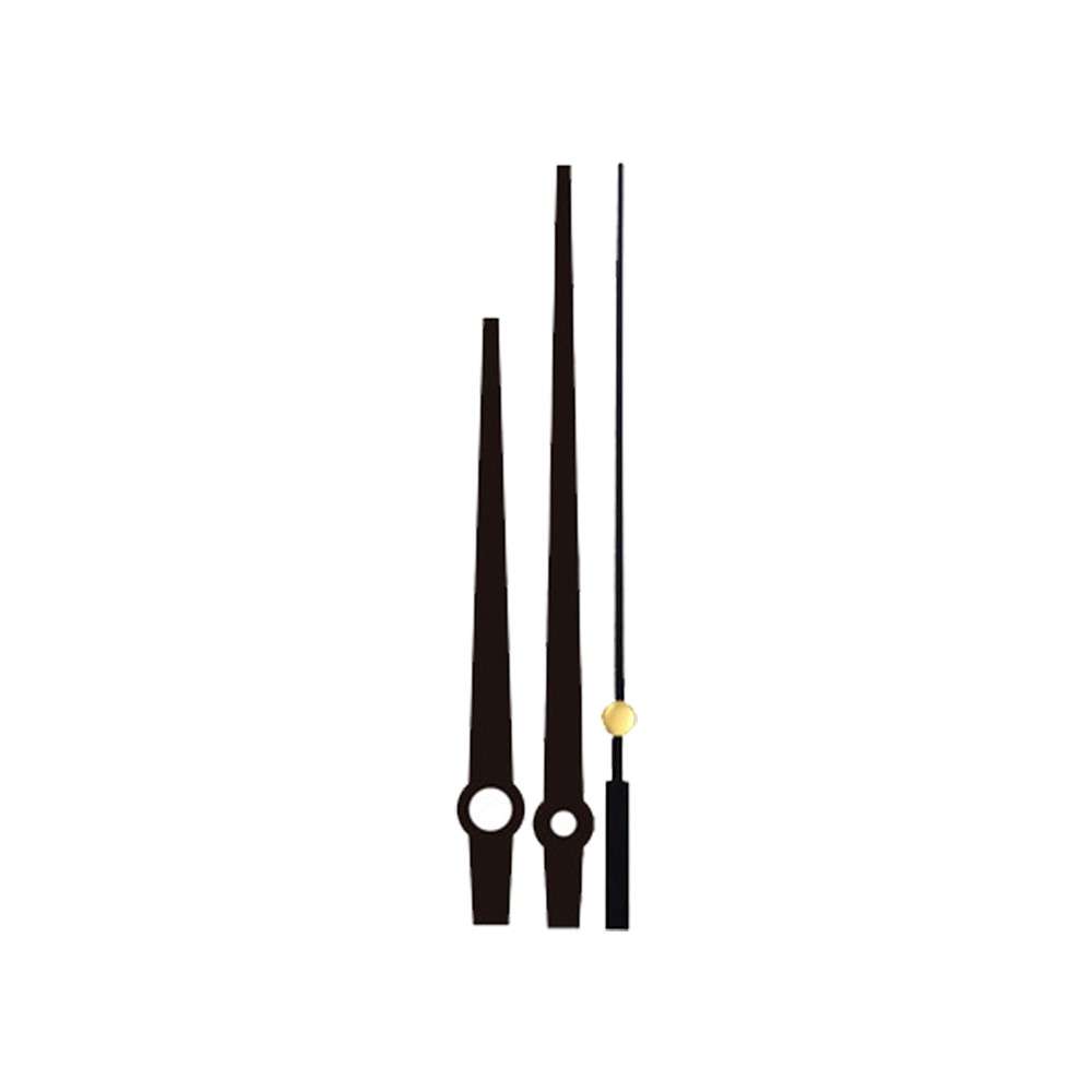 Clocks - Slim Tapered Clock Hand Set Modern Needle-Point Design for ...