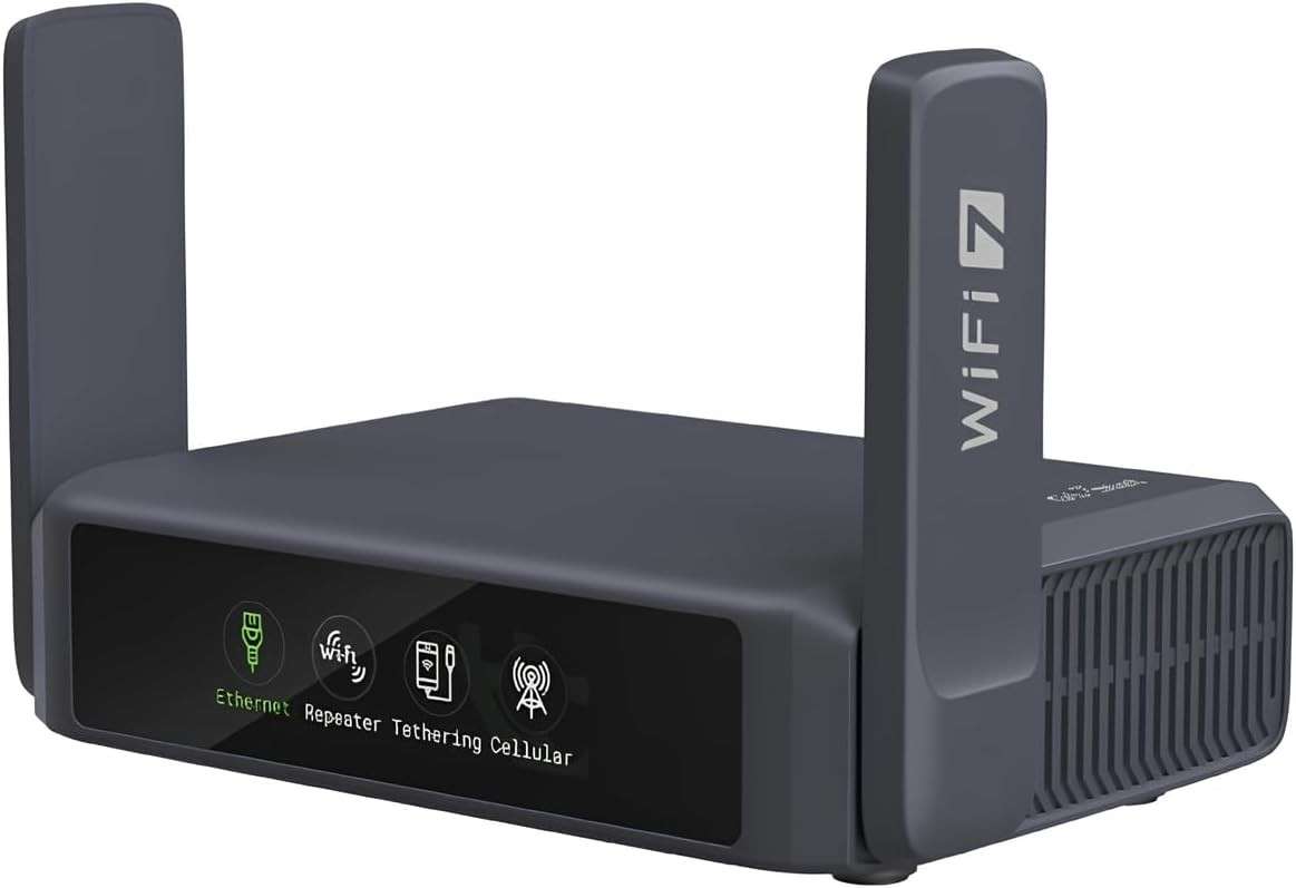 Gi Lnet Router Wireless Routers - GL.iNet GL-BE3600 (Slate 7) Portable- Pocket Dual ...