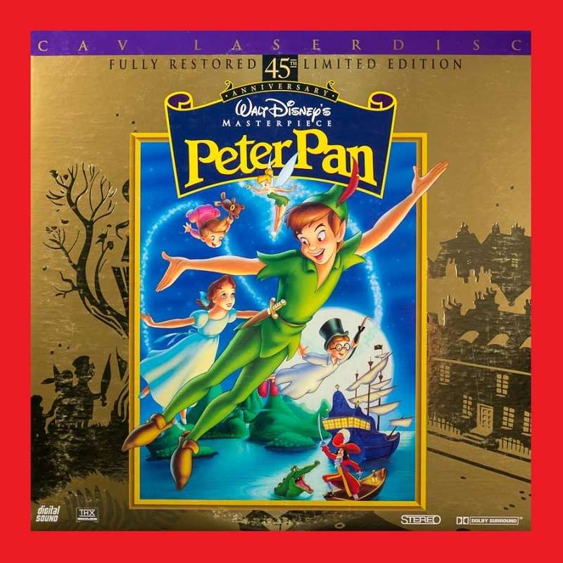 Movies - LASERDISC - PETER PAN [45TH ANNIVERSARY LIMITED EDITION] was ...