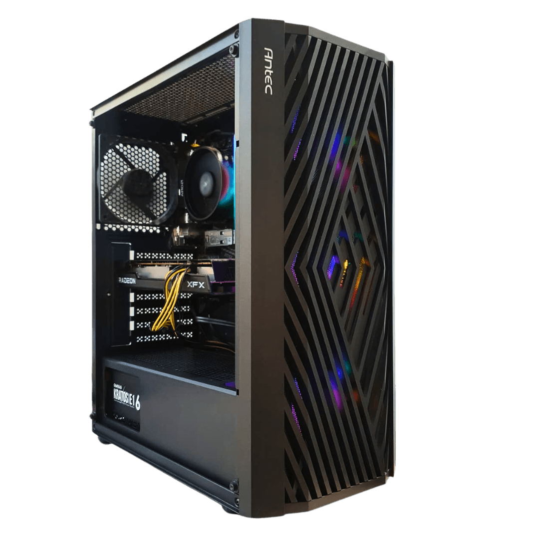 PC Desktops & All-in-Ones - Ryzen 5 5500 with RX 6600 XT 8GB - 16GB RAM ...