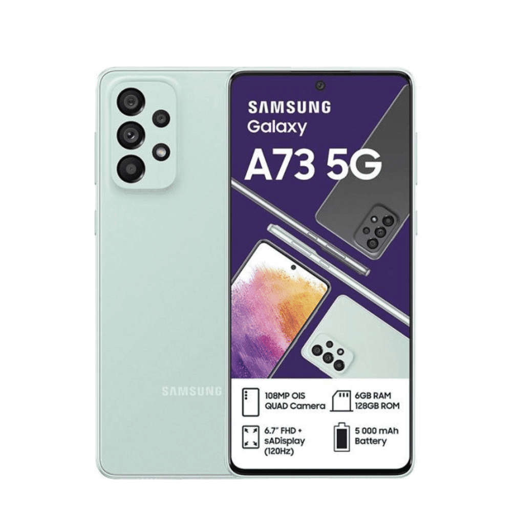 Samsung - Samsung Galaxy A73 5G 128GB Dual Sim Awesome Mint Demo for ...