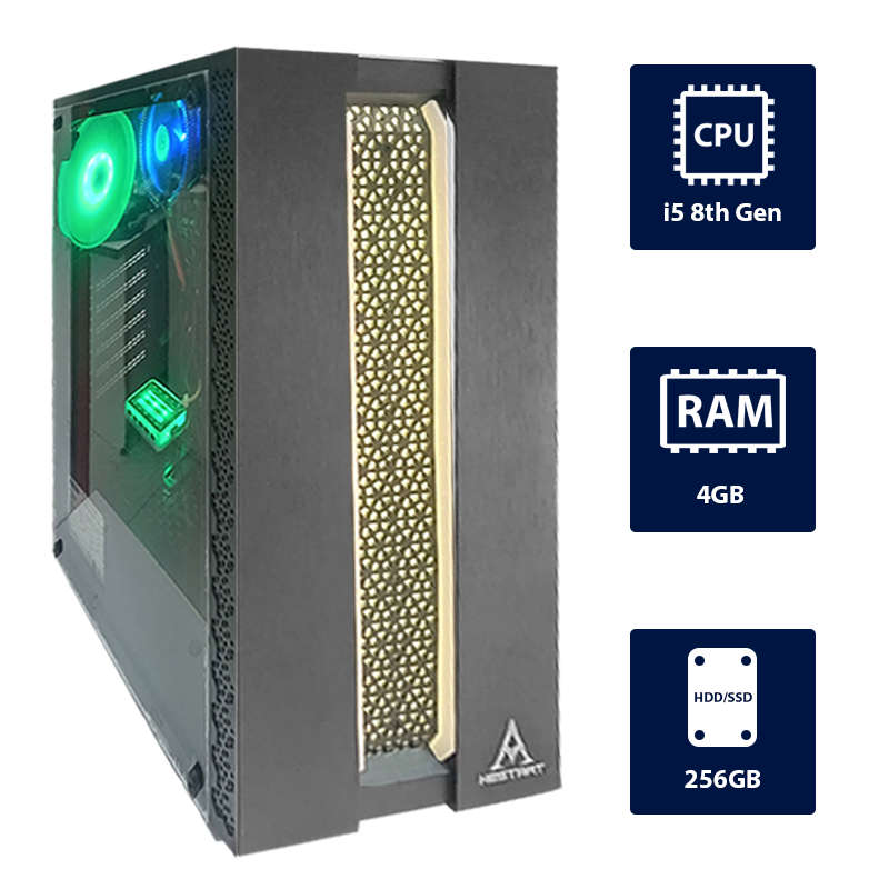 PC Desktops & All-in-Ones - i5 8th, 4GB RAM, 256GB SSD Gaming Computer ...