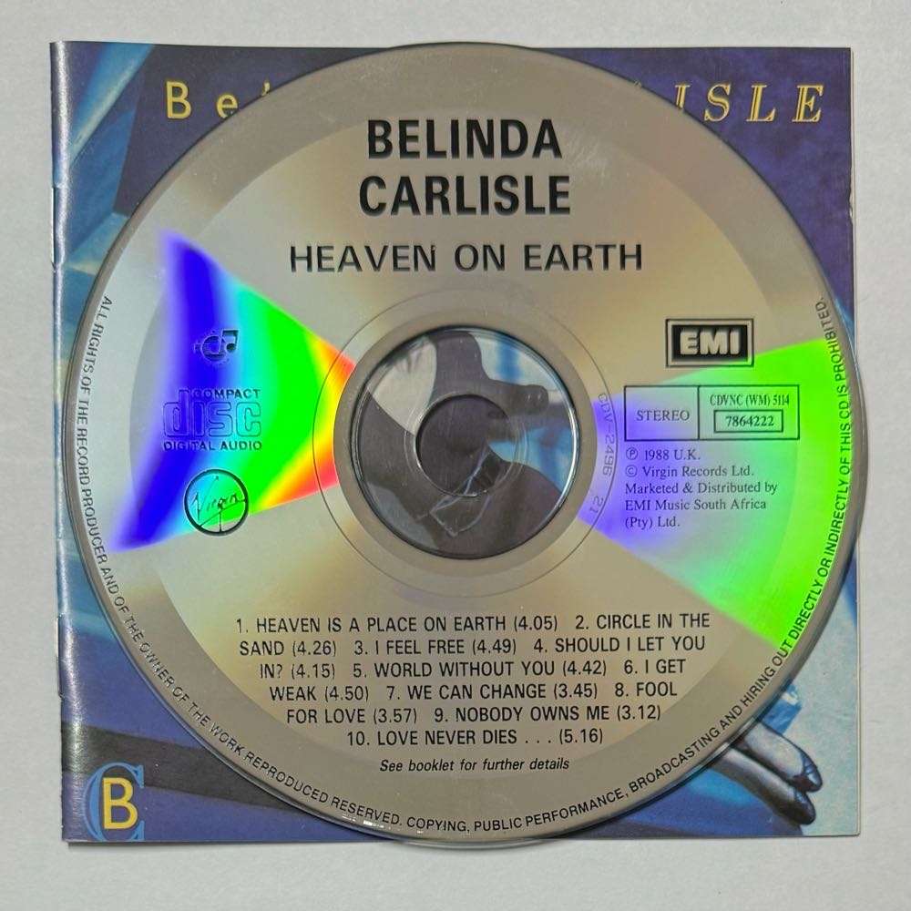 Belinda Carlisle : Heaven on Earth