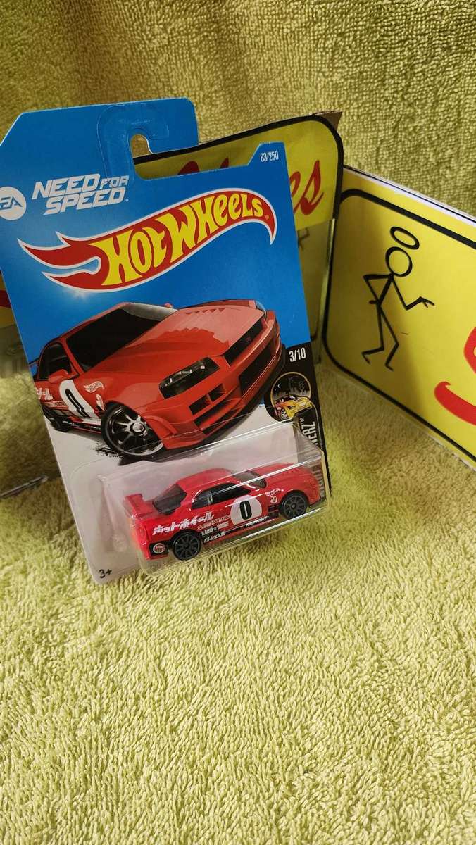 Hotwheels Skyline GTR 34