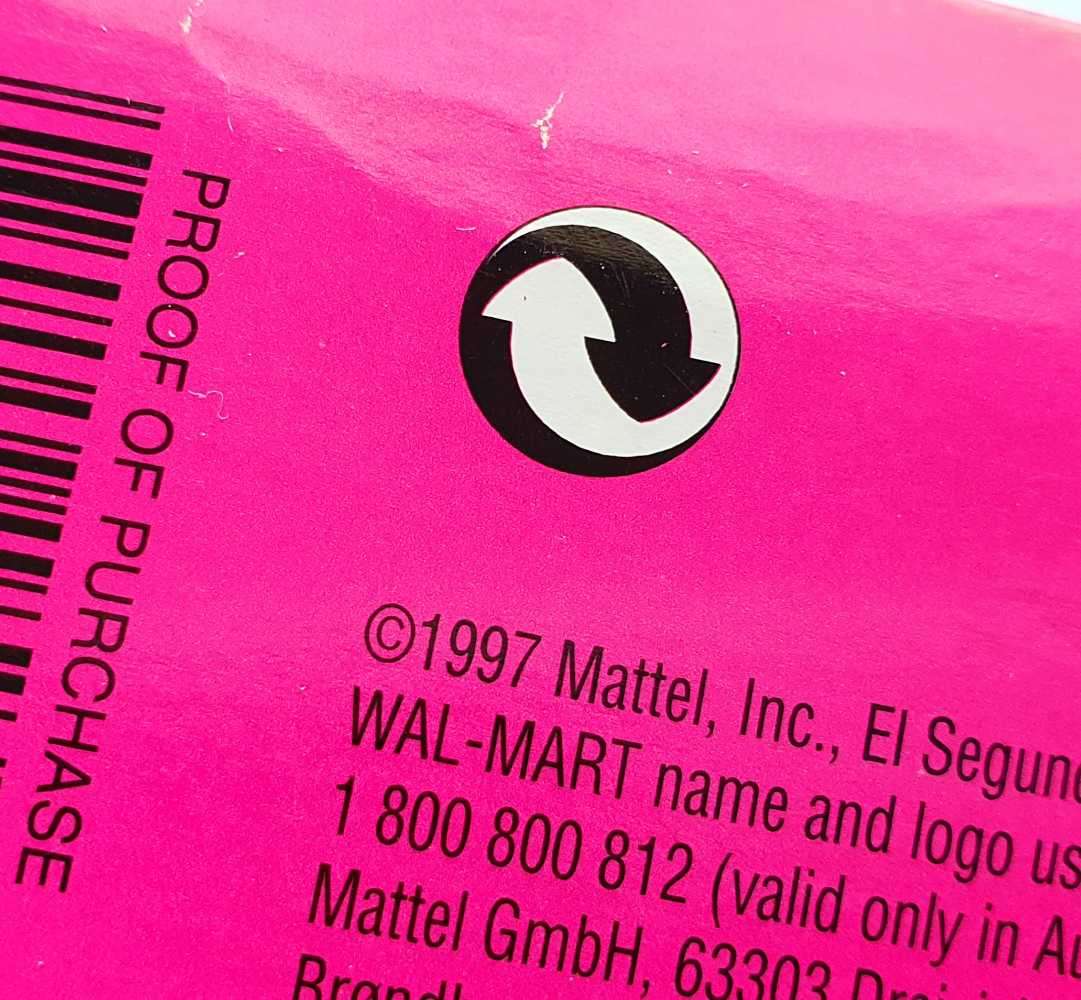 1997 ORIGINAL MATTEL BARBIE - WAL MART SHOPPING TIME