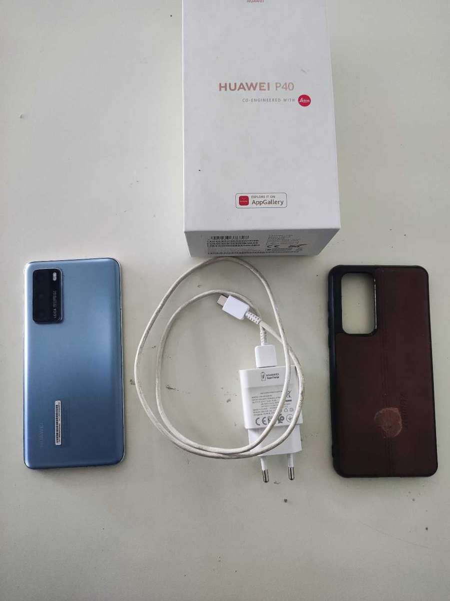 Huawei P40 8GB Ram and 128GB Rom **Silver Frost** with Box and Charger